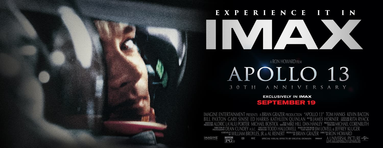 Apollo 13 - Experience It In IMAX - September 19 2025
