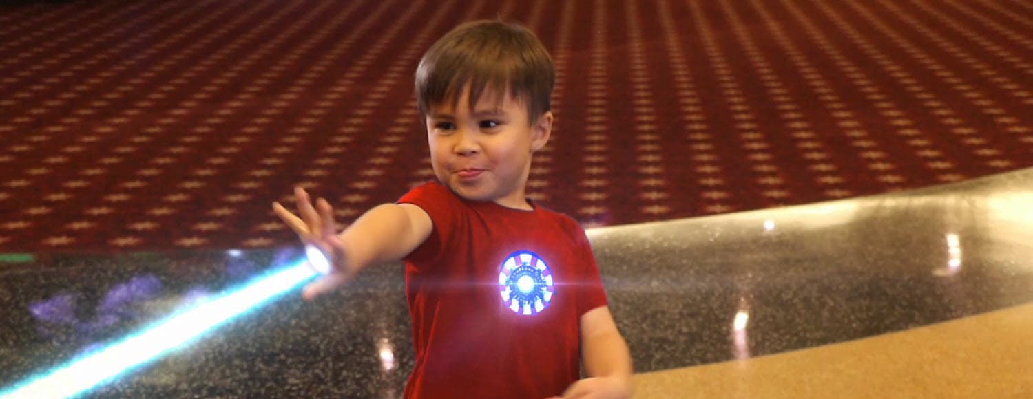 Action Movie Kid: Captain America or Iron Man