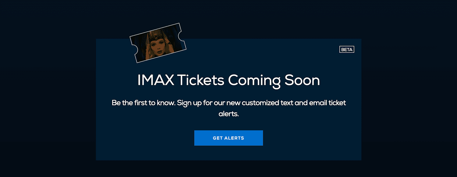 Ticket Alert IMAX Ticket Alerts Now Live | Sign Up Now For Snow White